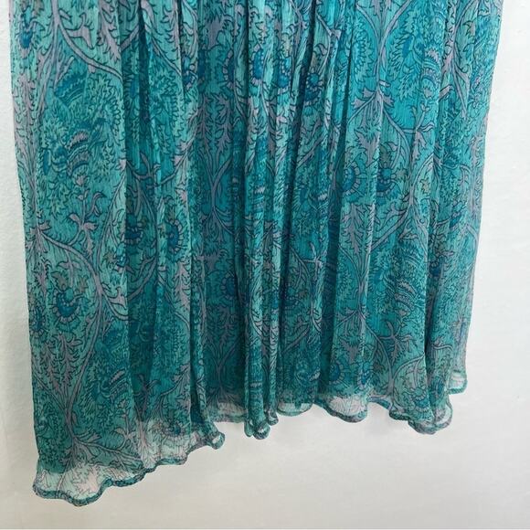 Label By Ritu Kumar Turquoise Sleeveless Dress Size 2 NWT - Picture 6 of 14